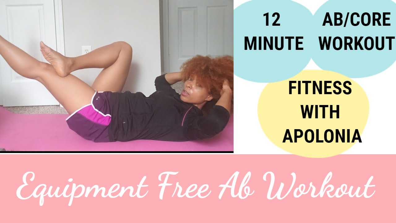 Ab/Core Workout |12 Minutes| No Equipment Needed – Beginners ...