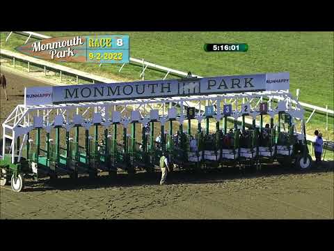 video thumbnail for MONMOUTH PARK 09-02-22 RACE 8