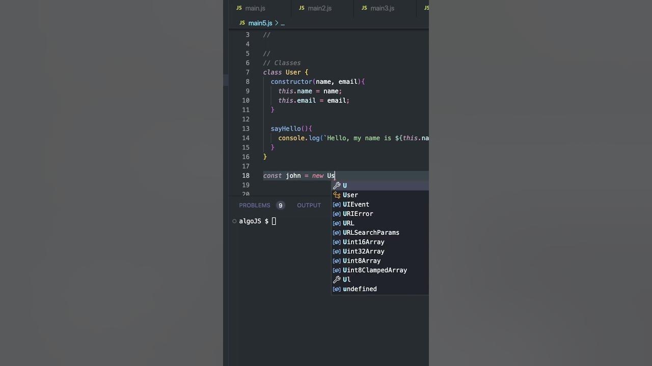 how-to-use-classes-in-javascript-youtube