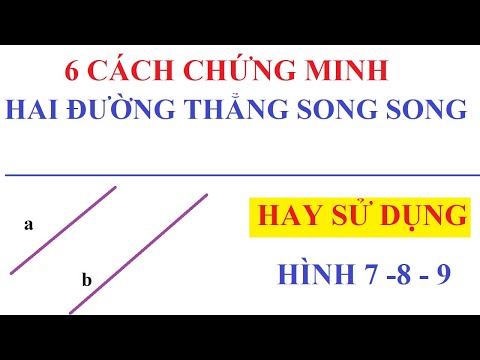 Video: Tại sao các đường thẳng song song không bao giờ gặp nhau?