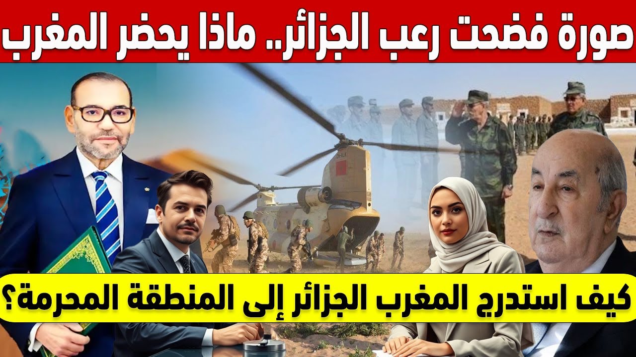 صورة فضحت رعب الجزائر 😱.. ماذا يحضر المغرب في الكواليس لإنهاء الملف؟