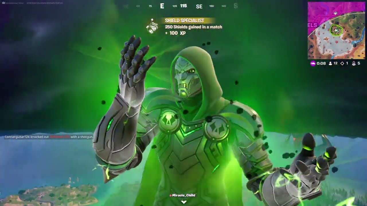 FORTNITE | DOOM GAMEPLAY!!!  (DOOMS CHOSEN ONE)