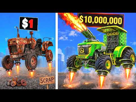 Every Time I Crash My Indian FLYING Tractor Gets More Expensive in GTA 5! 💸