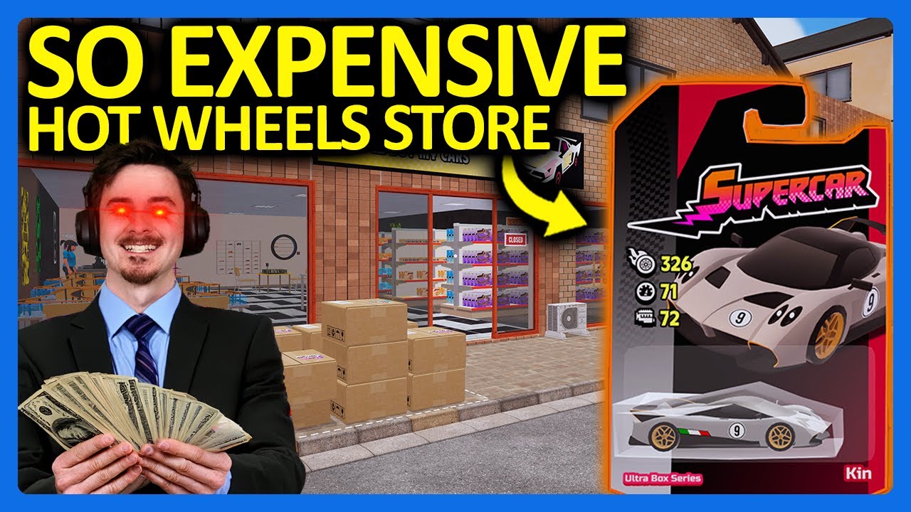 Я получил самые дорогие машины в магазине Hot Wheels в Supercar Collection Simulator [11]