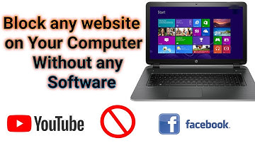 How to block websites on computer || Block any website without any software