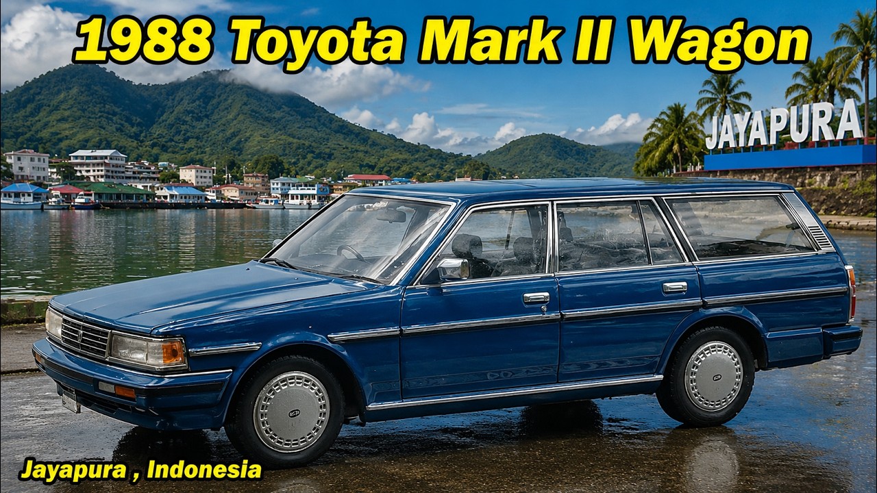 1988 Toyota Mark II Wagon LG diecast by Hachette - YouTube