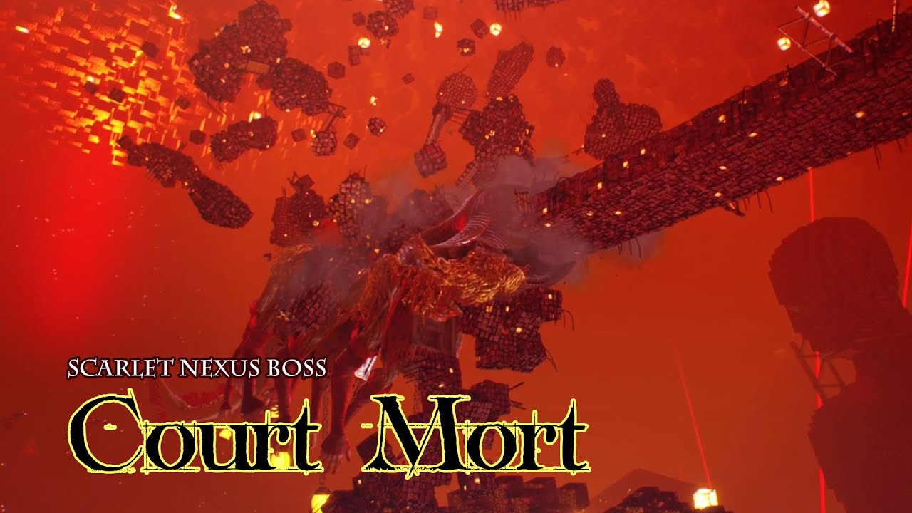 Scarlet Nexus  Boss  Fight (Kasane Playthrough): Court Mort