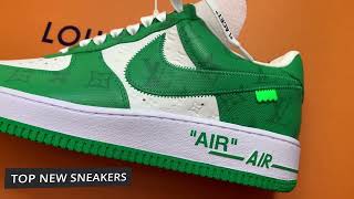 Louis Vuitton X Nike Air Force 1 Low Green | Review, Stock and Limited Edition Sneakers