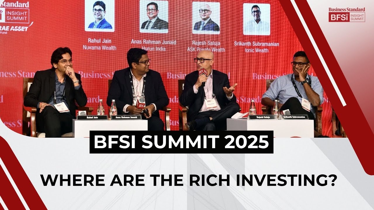 Where are India's millionaires investing? Experts discuss at BFSI event | BFSI Summit 2025