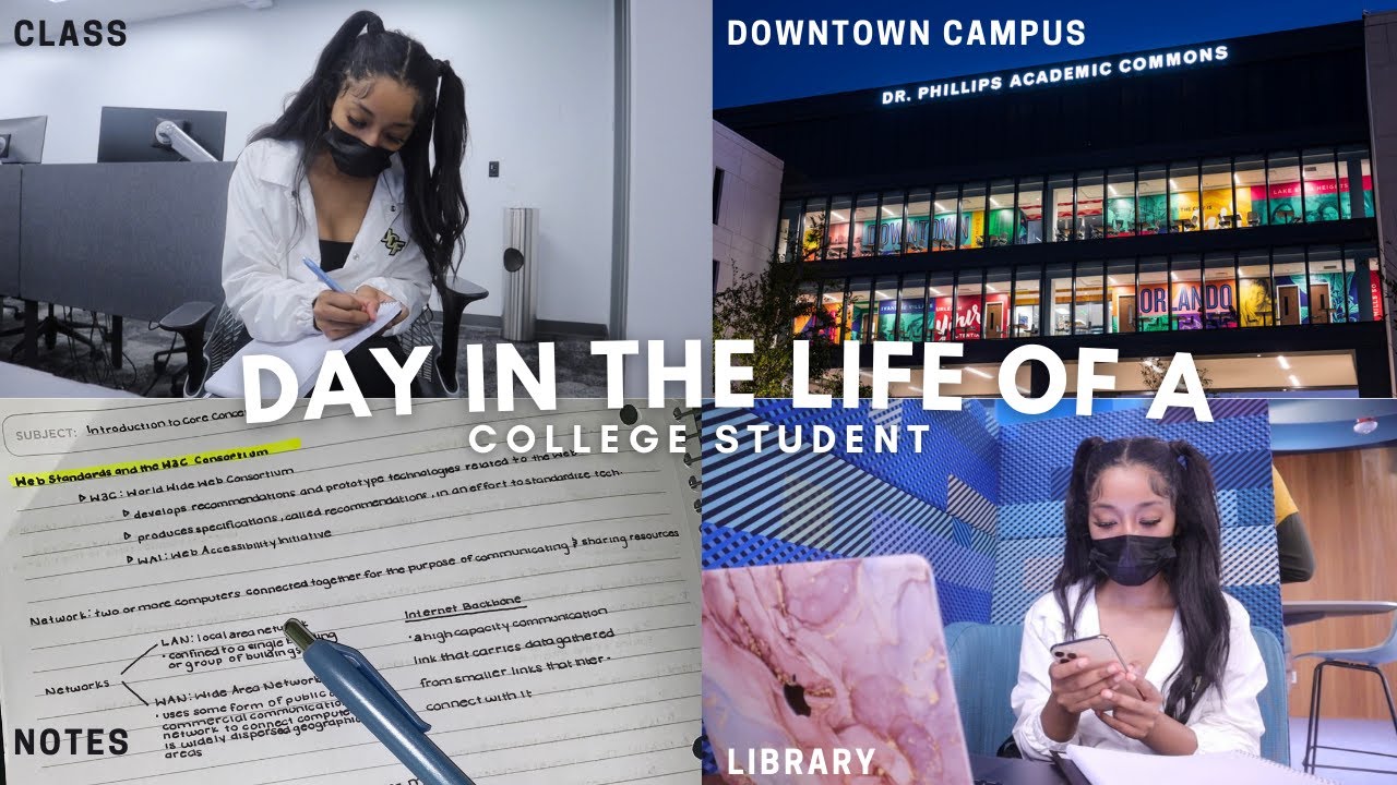 day in the life of a college student | vlog - YouTube