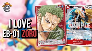 EB-01 ZORO Guide & Gameplay | One Piece Card Game