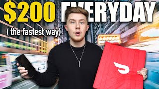 The Fastest Way to Make $200 Everyday With Doordash