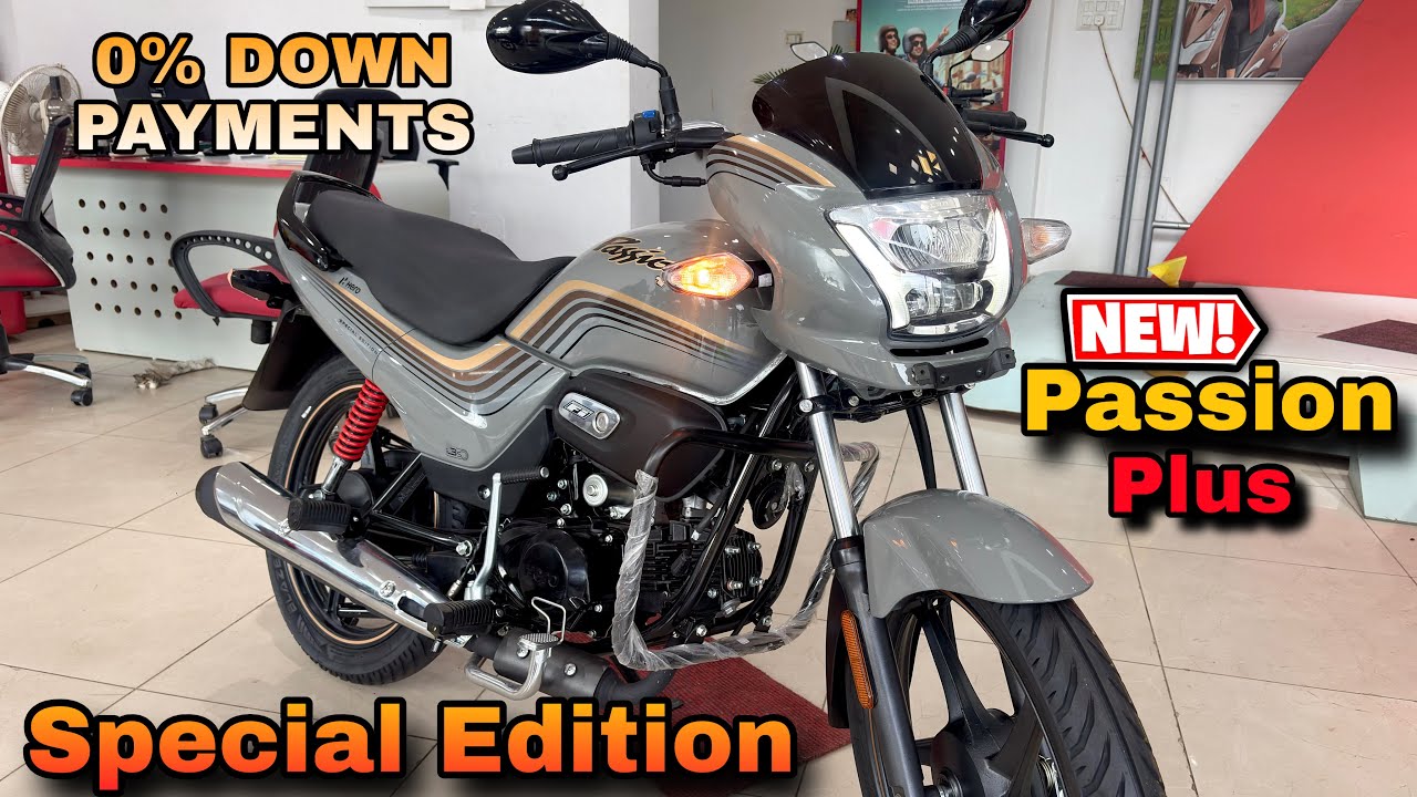 New Hero Passion Plus Model 2026 | Hero Passion Plus🔥 Down-Payment & Mileage Details Review’s 
