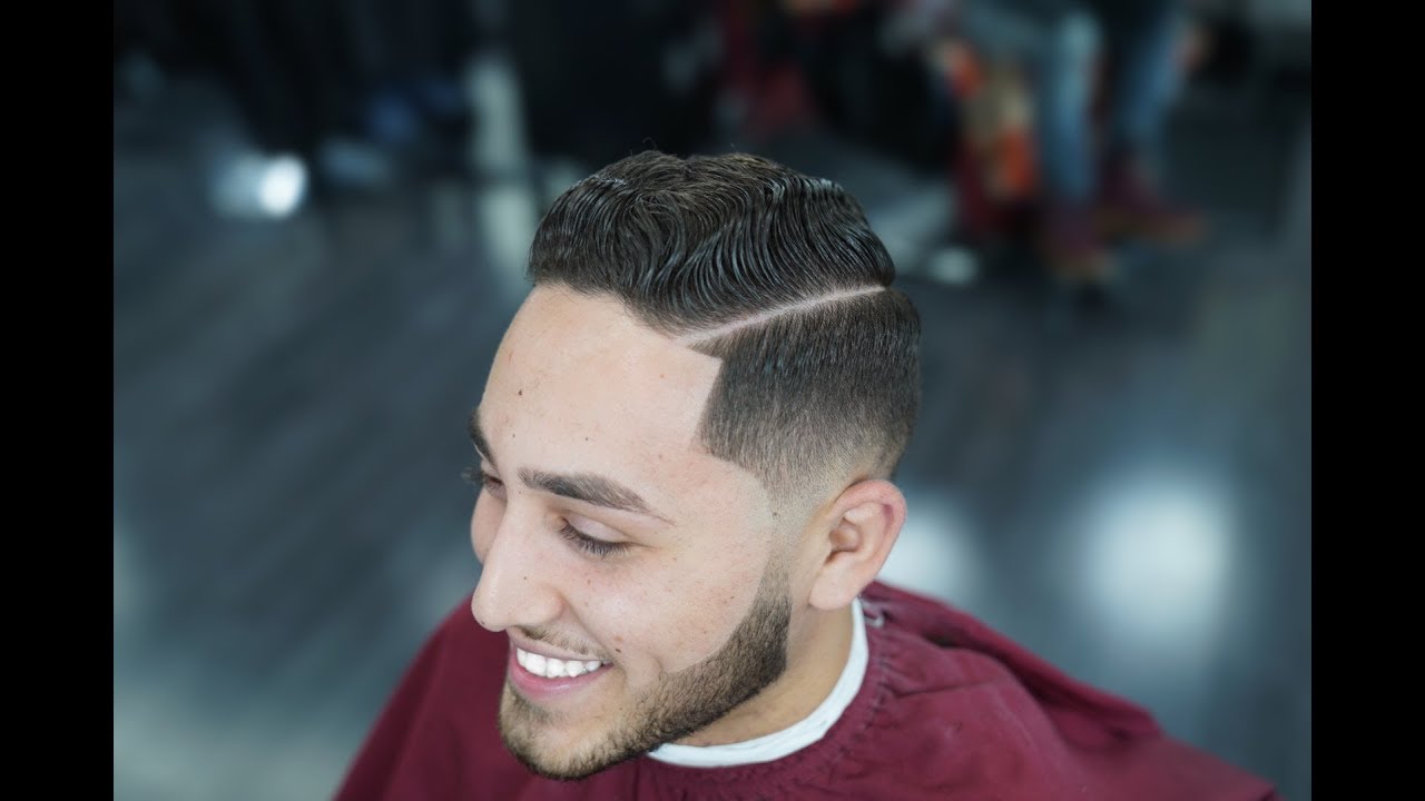 ⁣HAIRCUT TUTORIAL | COMBOVER | LOW FADE | BLOW DRY AND STYLE