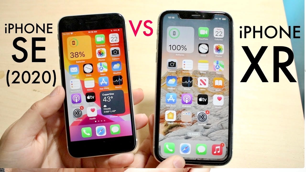 iPhone SE (2020) Vs iPhone XR In 2022! (Review) YouTube