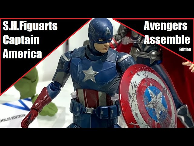 SHfigurets　キャプテンアメリカ　アベンジャーズアッセンブルエディション SHfigurets キャプテンアメリカ アベンジャーズアッセンブル