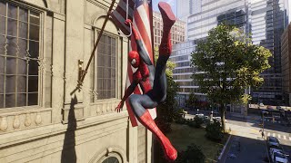 Spider-Man 2 PS5 0 Assist Web Swinging WITHOUT Using Web Wings Or Boost Abilities