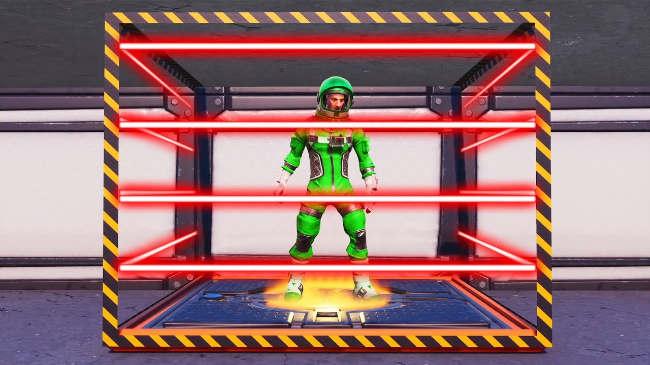 funny moments in soccer Try To ESCAPE The LASER JAIL! (Fortnite Escape Room)