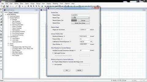 CSI SAFE   01 Introduction , Define Material, Define Slab Section   YouTube