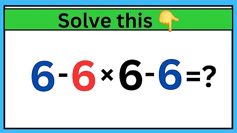 Most People Get This Simple Math Question Wrong! | Maybe 1 in 10 People Can Solve This Math Problem