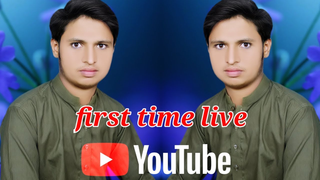 First Time Live On YouTube - YouTube