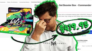I have a HUGE Problem with this... | Commander Masters | Magic the Gathering