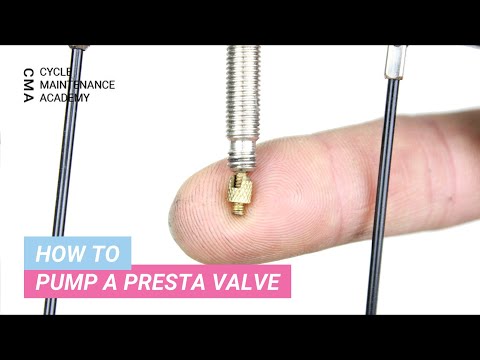 How To Pump A Presta Valve