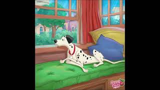 101 Dalmatians - Rongo Having A Good Rest From The Bed , ,