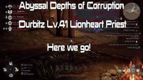 Abyssal Depths of Corruption w/ Elysium Bless Unleashed Ps4