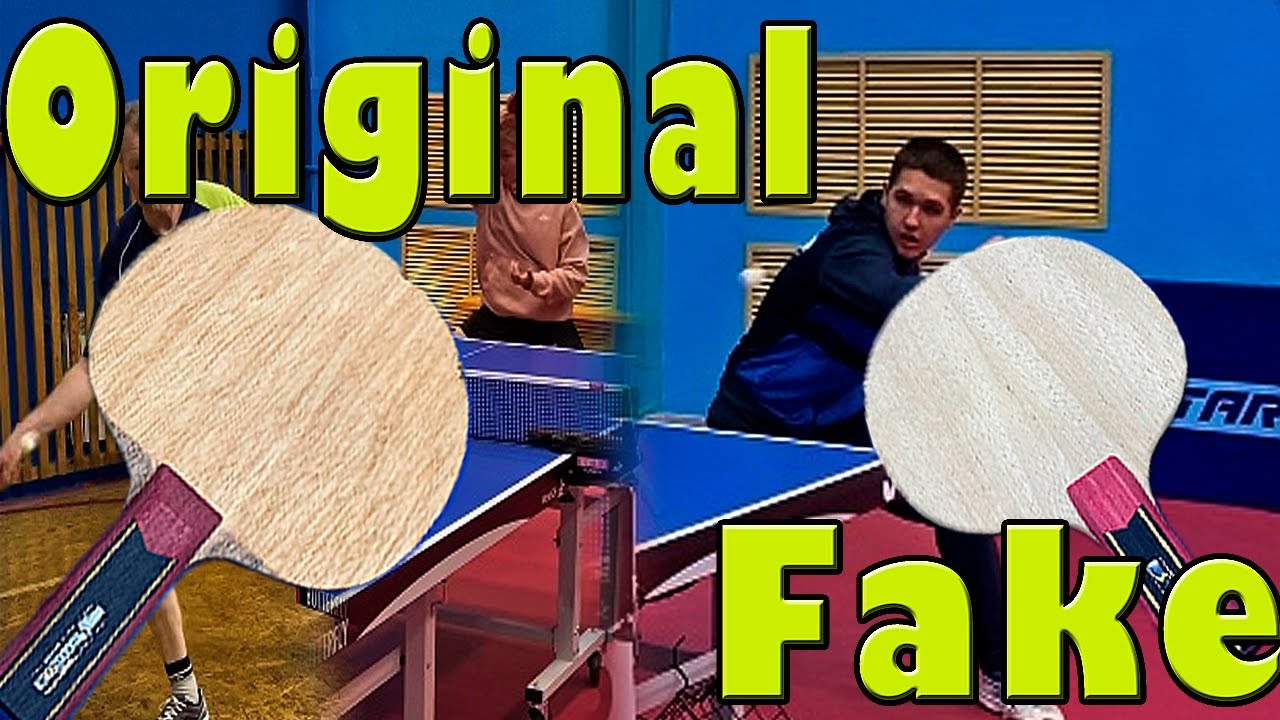 FAKE VS ORIGINAL Butterfly Mizutani Jun Super ZLC | Сравнение оснований для настольного тенниса