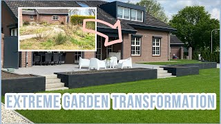 HUGE GARDEN MAKEOVER / EXTREME BACKYARD MAKEOVER / Garden transformation before & after