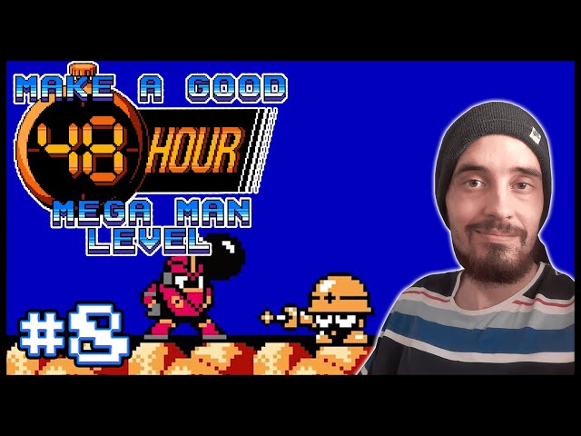 Make a Good 48 Hour Mega Man Level [8] - CAVES & MINES!