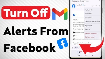 How To Turn Off Gmail Notifications From Facebook (Updated)