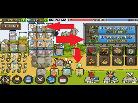 Видео: Потратил 600 000 000!-Grow Castle!