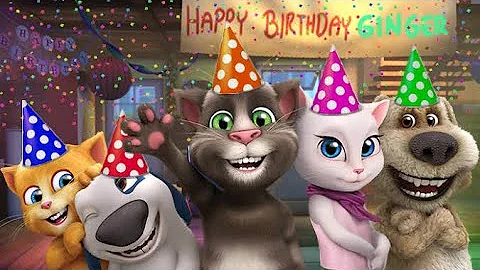 🎂 Super Birthday Cake! 🎂 Talking Tom Shorts Cartoon (Episode 44)