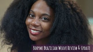 Update on Bohyme Brazilian Weave (2 years later) - YouTube