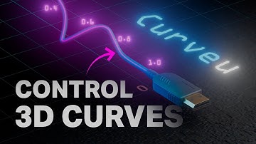 Control your 3D Curves in Houdini using CurveU
