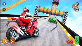 🏍️ Bike Stunt Games - Bike Games 3d ANDRIOD GAMEPLAY  screenshot 4