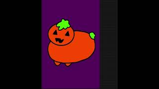 NYAN CAT :D PUMPKIN #pumpkin #animation #nyancat #fyp #shorts #silly