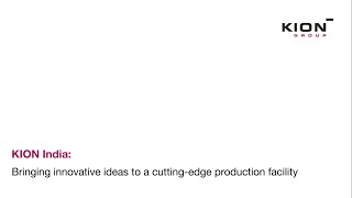 KION India Factory 2.0 | Inauguration Ceremony by KION India 1,203 views 4 years ago 5 minutes, 5 seconds