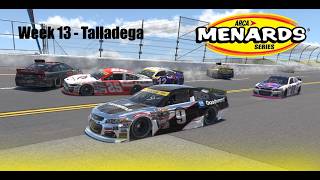 Crash Avoidance Challenge | iRacing Week 13 ARCA at Talladega