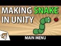 Unity Game Development: Menu Functionality