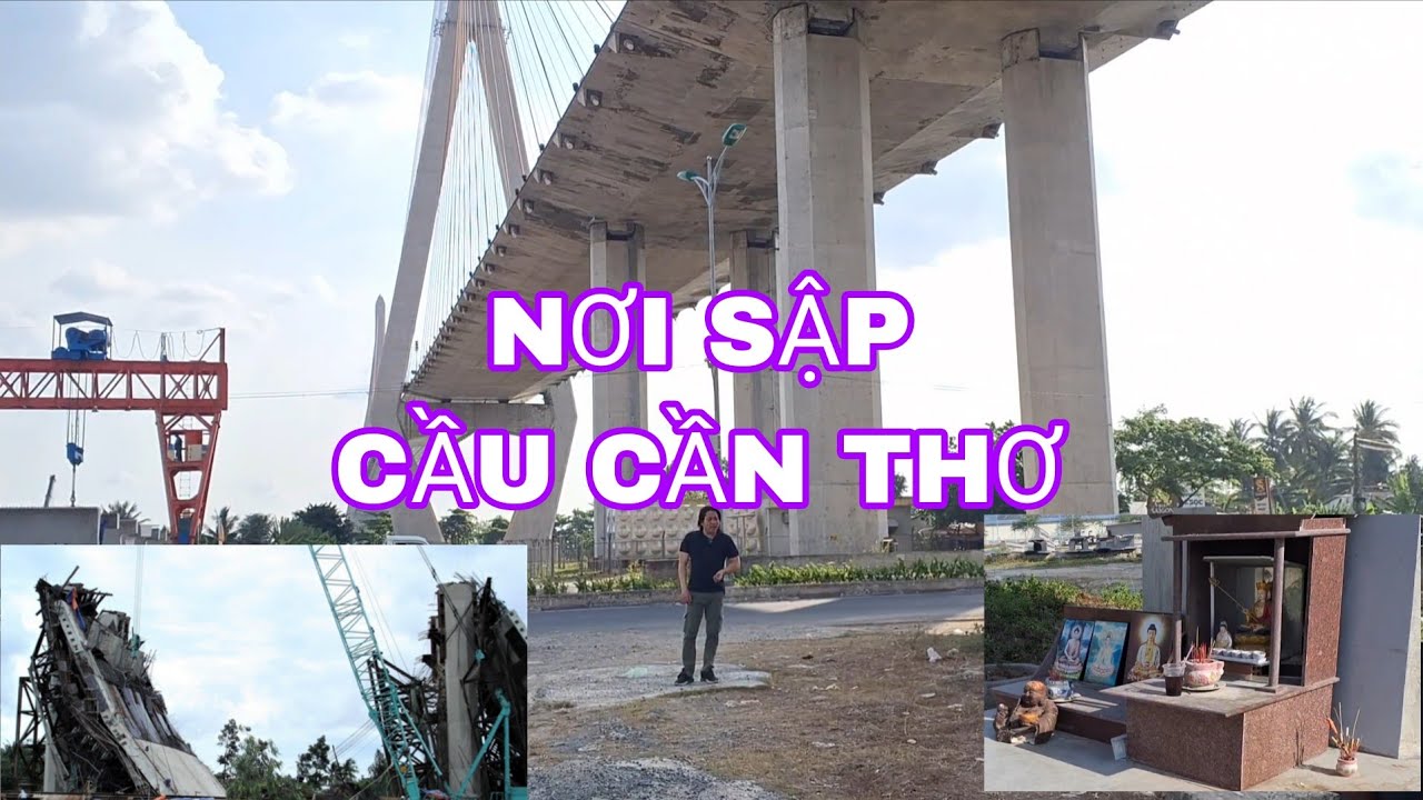 Tìm nơi s ập cầu Cần Thơ