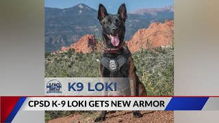 CSPD K9s receive donations of protective vests