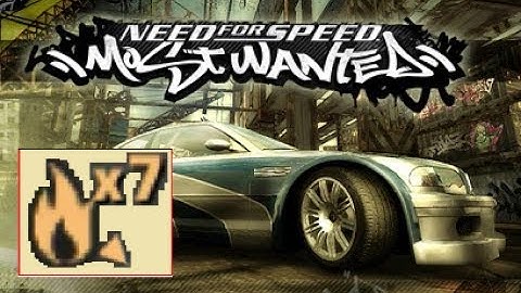 NFS MW (2005): Extreme close calls || Heat Level 7!!