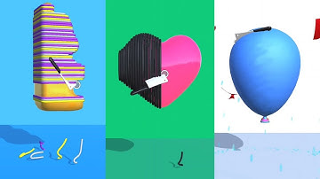 Very satisfying and relaxing ASMR slicing game | part 230