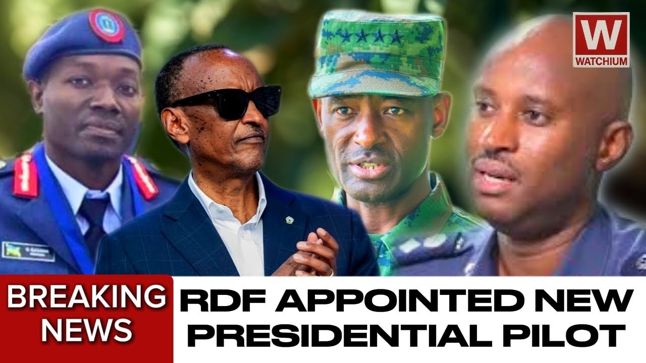 RWANDA: Brig. Gen. Geoffrey Gasana Appointed as The Presidential Pilot! 