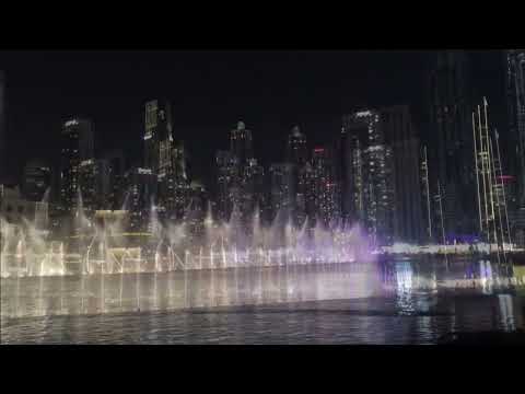 Dubai  Natale 2021…The Fountain