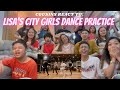 COUSINS REACT TO LISA BLACKPINK - 'City Girls' DANCE PRACTICE (LILI's FILM #4)