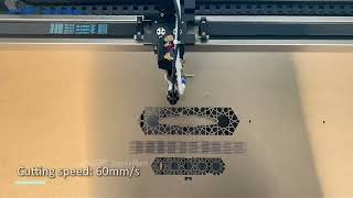[LaserMen] LM-1390 CO2 Laser Cutting Engraving Machine Cutting MDF to Make a Tissue Box